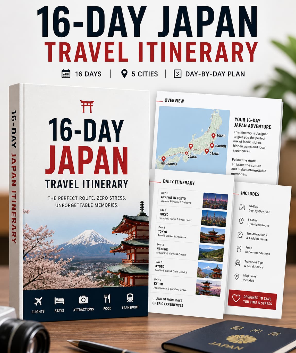 Wanderlist: Japan - 16 day itinerary