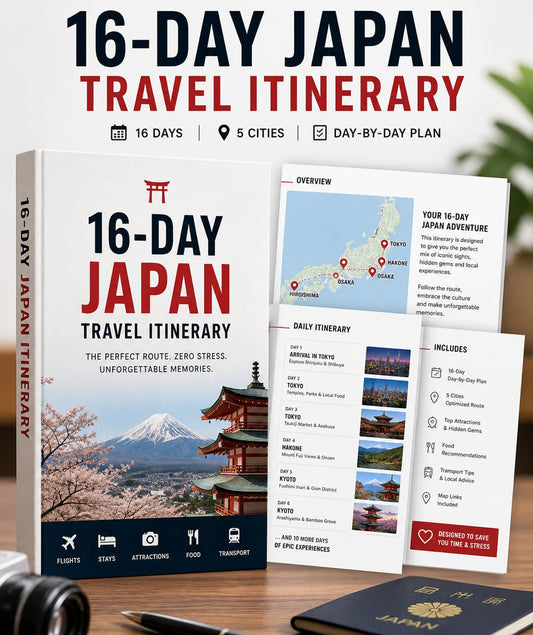 Wanderlist: Japan - 16 day itinerary